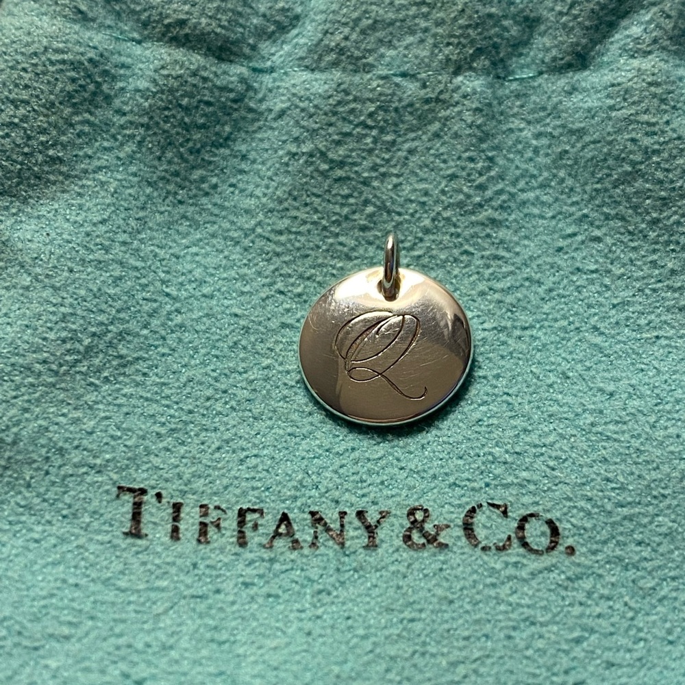 Tiffany and Co “Q” charm